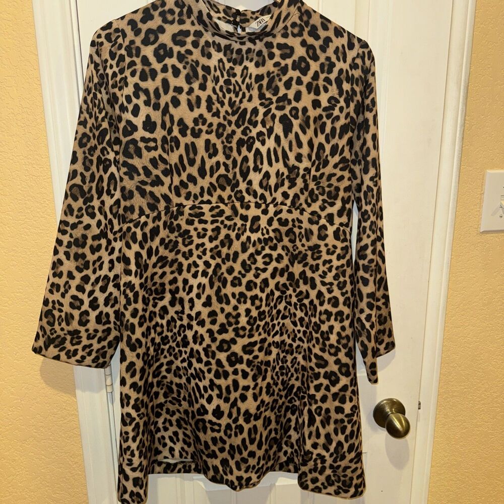 ZARA Animal Print XL Dress